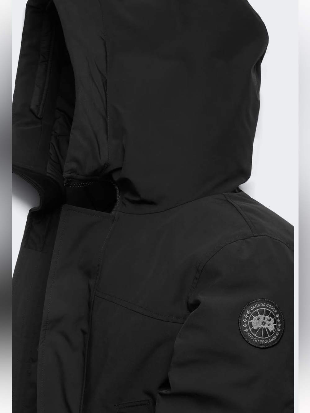 Canada Goose Langford Parka Black Label  Men’s L Down Coat Winter Jacket NWT - Picture 4 of 4